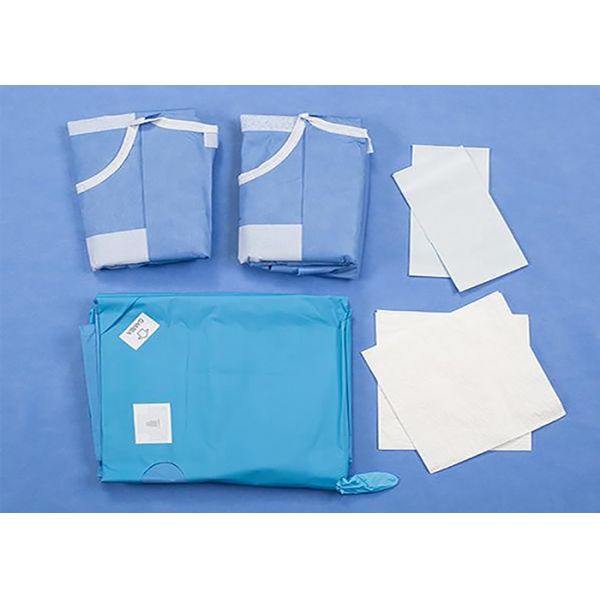 Урологии слоения пакета ткани пакета SMS процедуре по TUR пакет стерильной зеленой хирургической необходимой терпеливой устранимой хирургический