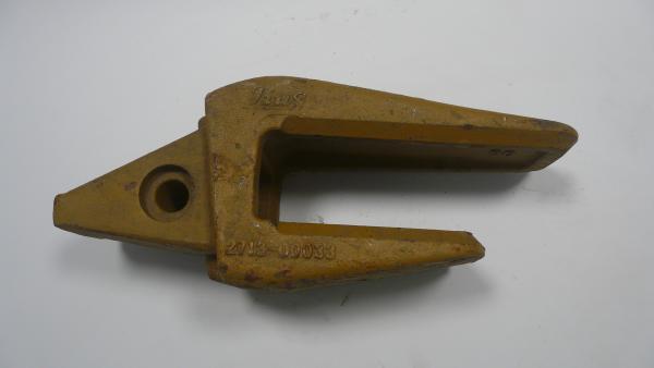 2713-00033 Excavator Bucket Teeth Adapter Yellow Excavator Bucket Teeth For Daewoo DH360