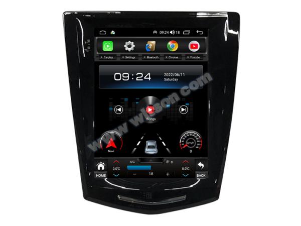 9.7'' Tesla Vertical Screen For Cadillac ATS XTS CTS SRX 2013-2018 Android Car Multimedia Player