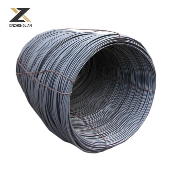 6*19s 21mm 23mm Black Bright Ungalvanized Steel Wire Rod Size From 0.20mm to 10.00mm