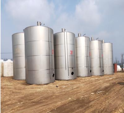 Material Flow Used Stainless Steel Storage Tanks 10 Tons