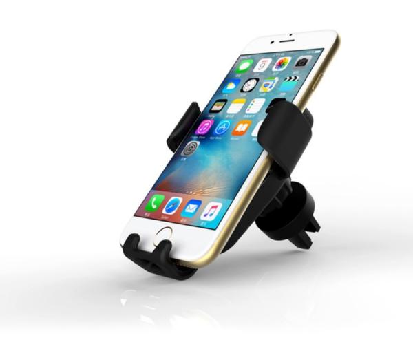 Customized Logo Flexible Car Phone Holder Qi Certified fast charging Wireless Charger 5V/9V 10W