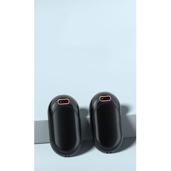 Custom Logo C308 Magnetic Two Pack Hand Warmer Ultra Thin and Rechargeable