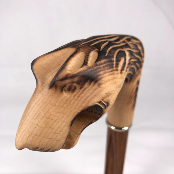 wooden amnial shape handle