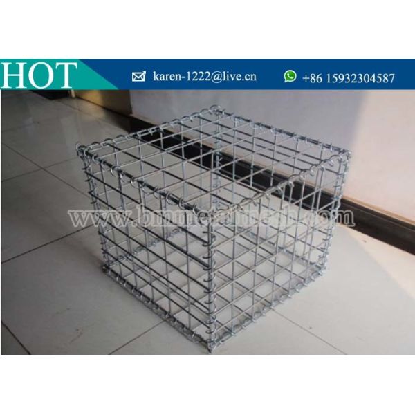 Heavy Galvanized Material Square Hole Shape Welded Gabion Basket,Welded Type Basket