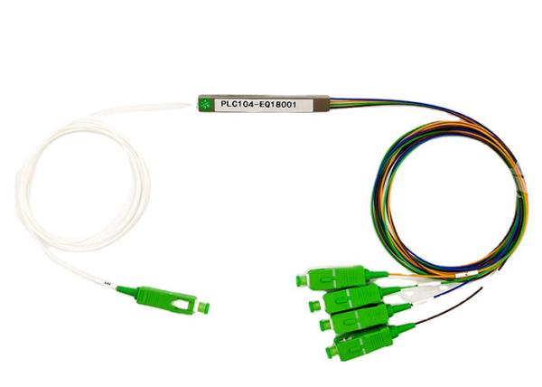 FTTX System 2x8 2x16 Fiber Optic Splitter PVC ABS Material