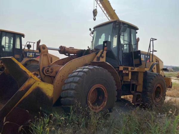 966H Original Color Used Caterpillar Wheel Loader In Good Condition