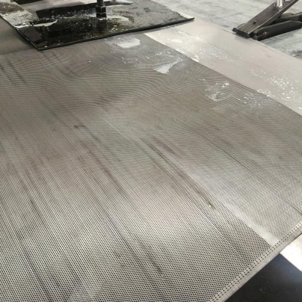 Hexagonal Metal Perforated Plate 3000mm Length For Industrial And Architectural