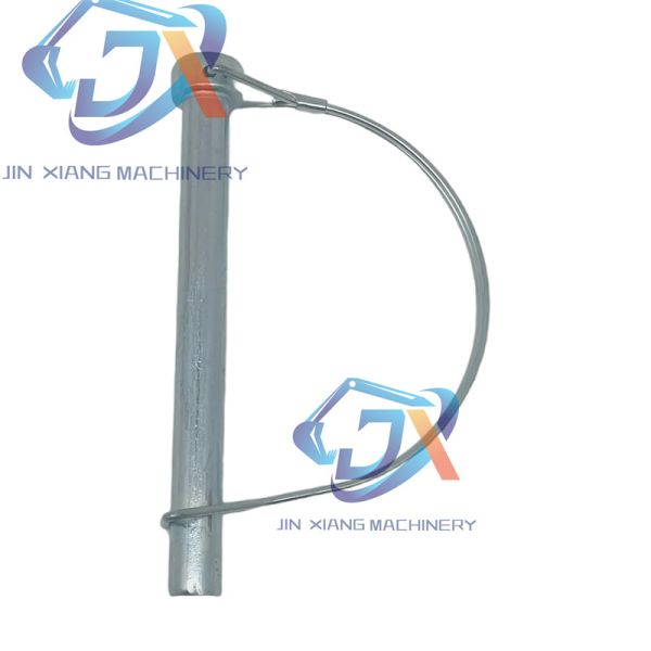 Excavator D-Type Steel Quick Release Fasteners Clevis Pin with Round Wire Lock Pull Ring Lock ch and Spring Fasteners