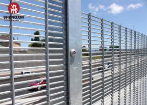Climb Resistant 2700mm 358 Security Fence Powder Coated Square Post