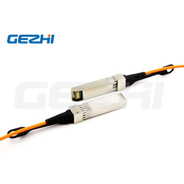 Hot Pluggable 10Gb/s SFP+ AOC Cable with Low Power Consumption for 10G Ethernet and Data Centers