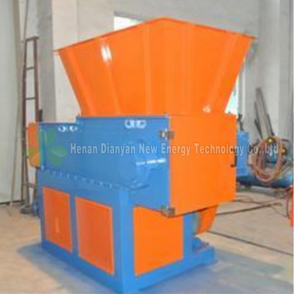 Waste Recycling Plastic Lumps Shredder , Plastic Container Shredder Single Shaft
