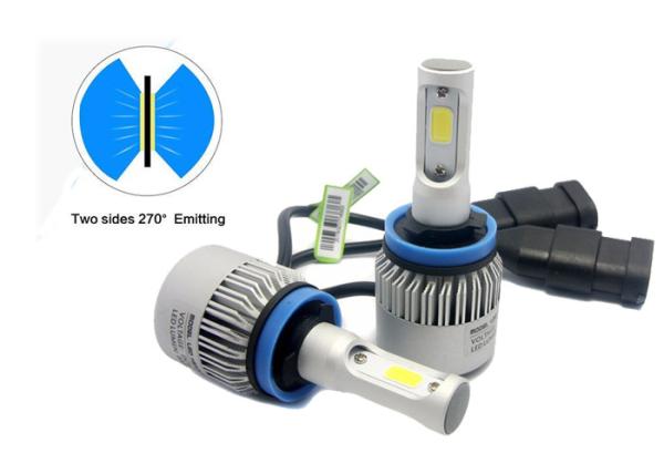 S2 H11 Car All In One Led Headlight 72W 8000LM 360 Degree Beam Angle Car Accessories