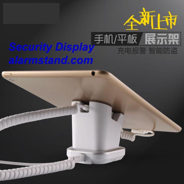 COMER Security alarm system ABS mobile phone display stand with alarm for mobile phone retail stores
