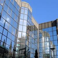 Résistant aux rayons UV Parement de rideau préfabriqué Parement de fenêtre