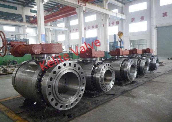 API 6D forging trunnion ball valve of 2-56 CL150-2500 OEM Service