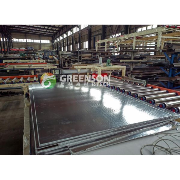 Automatic 55kw 380V Gypsum Ceiling Tile Production Line for PVC Laminated Gypsum Board