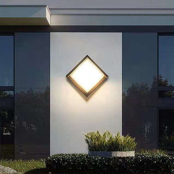 24W LED Wall Light for Home Project Modern Exterior Wall Mounted Outdoor Fixture