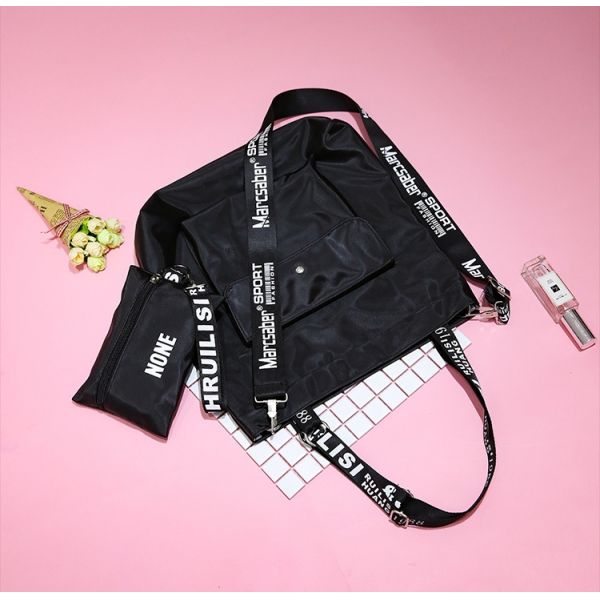 New Ladies Fashion Bags Cool Big Capacity Letter Handbags wholesale