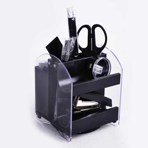 school and office desk organizers unique design black pen holder