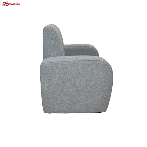 Simple Style Fabric Linen Single Seat Ergonomic Sofa Leisure or Meeting Use