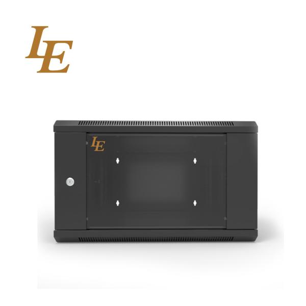 Bâti de emballage plat de mur de section de double du Cabinet 9u de serveur de SPCC petit