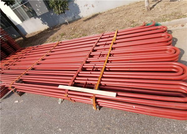 ASME Certificated Serpentine Coil Tube Boiler Economizer Anti Corrosion