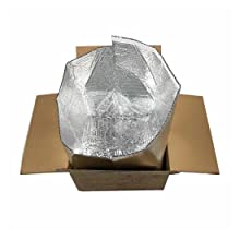 Aluminum Cooler Sealed Insulated Bag, Handle Thermal Lunch Bag, Hot Cold Bag, Transportation, Preservation