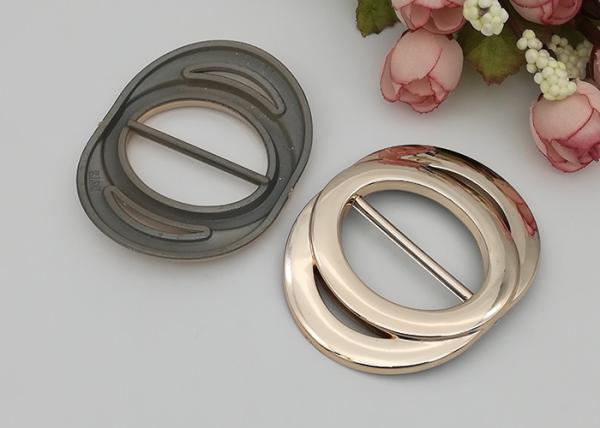 Circular Shoes Belt Bags Sewing Craft Accessory Plastic Shoe Buckles,Not fade / keep color long time