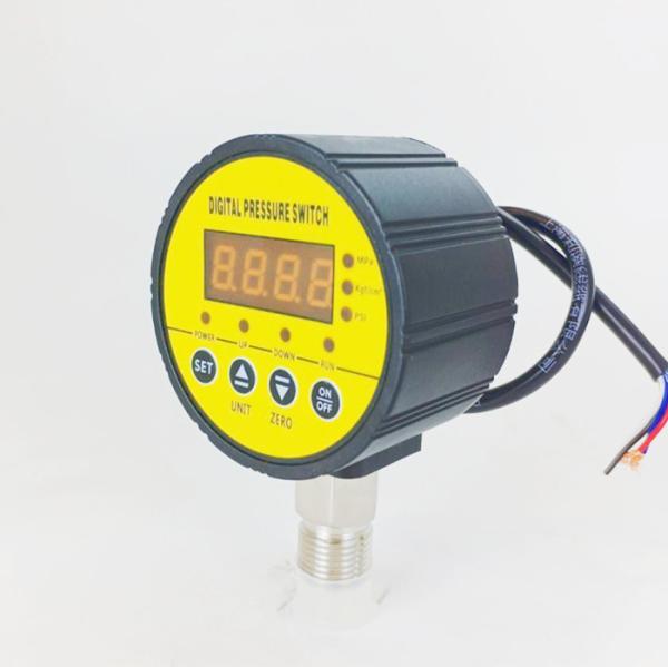 24V 220V 380V Adjustable Digital Vacuum Pressure Gauge Controller With Pnp Npn