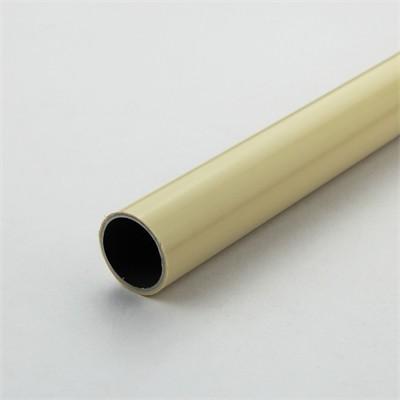 JY-4000MH-A bege 4M PE Coated Steel Pipes 0.7mm 0.8mm 1.0mm densamente