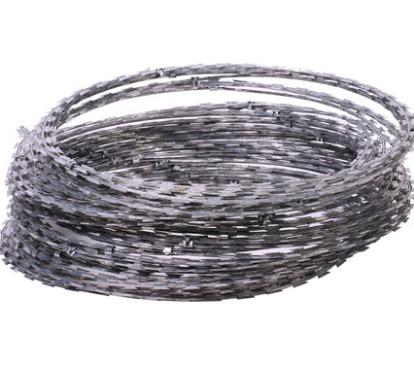 Cheap galvanized stainless steel fence fence anti climbing thorn safety protection razor thorn wire mesh support customization
