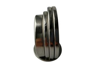 Permanent Thin Sintered Magnet Neodymium Ring High Coercive Force