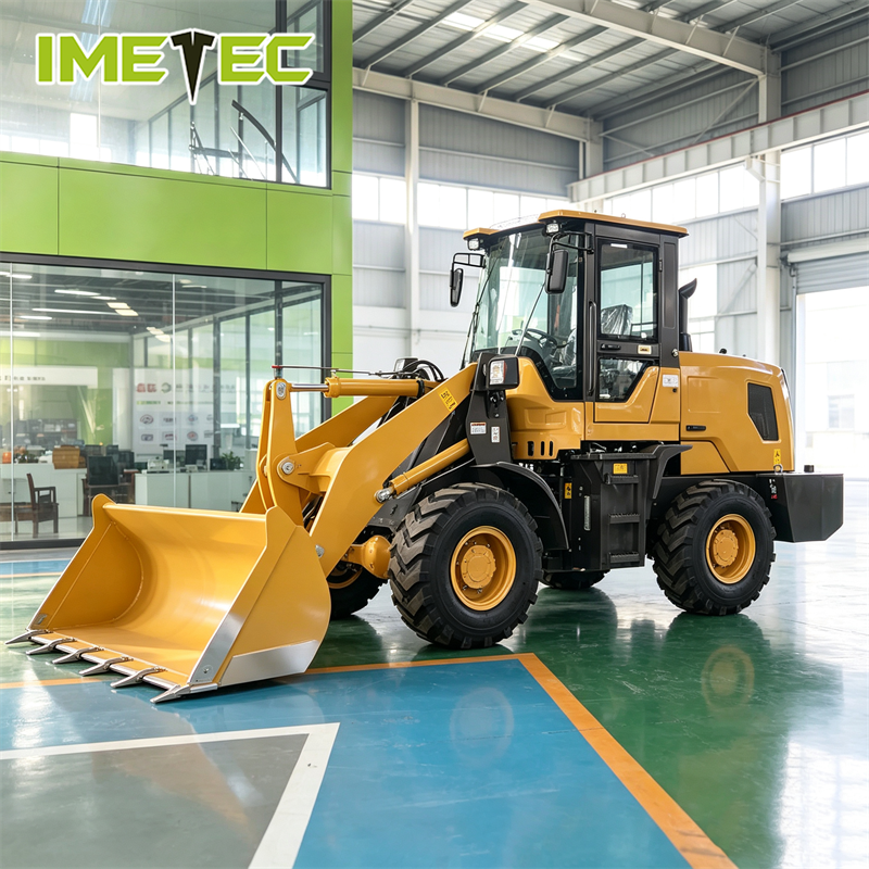 Mini Front End Wheel Loader 1.5 Ton Multi-purpose Loader For Small Construction Site And Farm Use