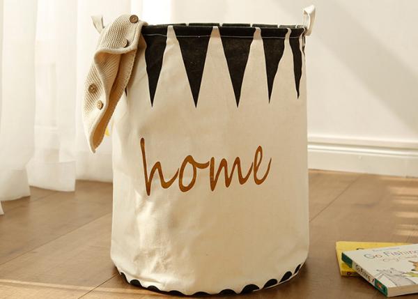 Foldable washing laundry clothes basket toy storage bag large box customizable colors banjour home