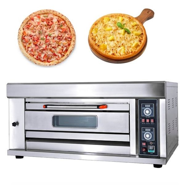 gaz simple d'Oven Machine de pizza de la plate-forme 0.1Kw faisant Oven Low