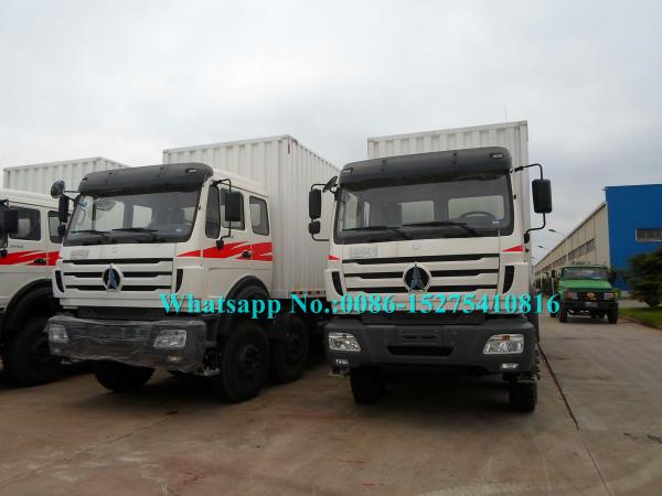 North Benz brand new 8x4 4134B 50Ton 340hp 12 wheeler Heavy Off Road Container Cargo Truck for Africa