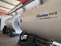 Ligne de production de tubes isolés en PU flexibles renforcés de fibres PERT extrusion multicouche