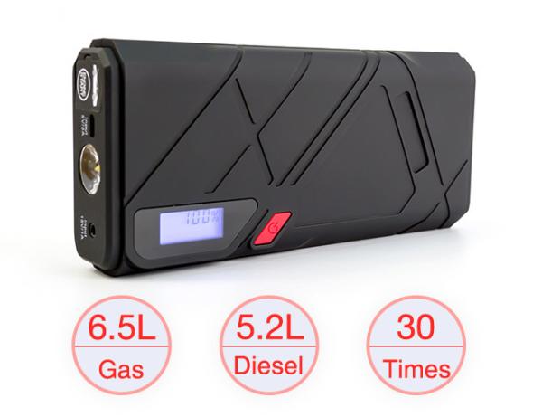 1200A Peak Portable Car Jump Starter for 6.5L Gas , 5.2L Diesel Engine