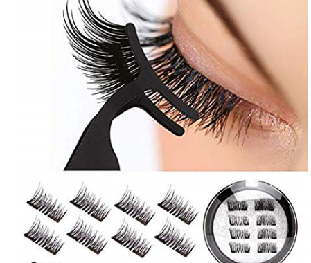 Dual Ultra Thin Magnetic Fake Lashes 0.2mm Light Weight Easy Application