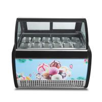 Gelato Display Vitrine Freezer Desktop Mesa Mini gelado geladeira