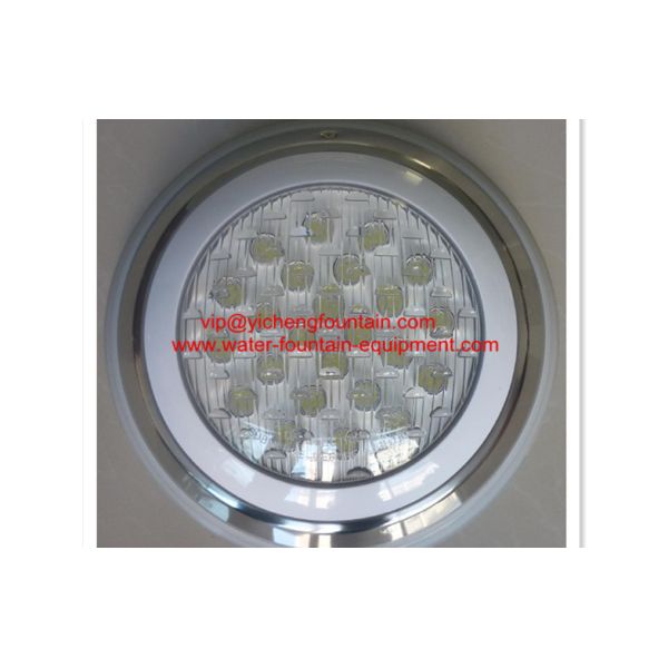 12w - 81w Big Power Led Underwater Swimming Pool Lights With White / Blue Ring
