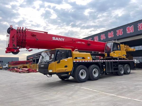 Hauteur maximale de levage 40m 2023 Grue mobile 75 tonnes Équipement de construction Grue de camion d'occasion