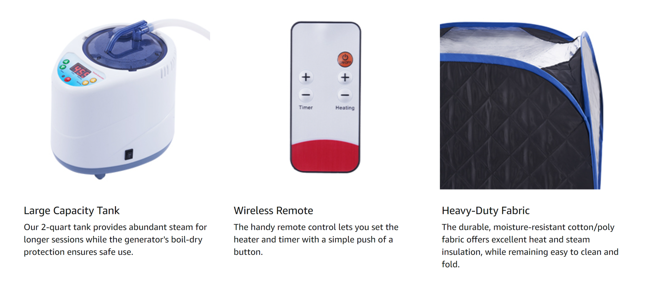 Modern Portable Sauna for Home Office and Travel Home Sauna for Dry Spa and Steam Sauna with Remote Control Steam Tent