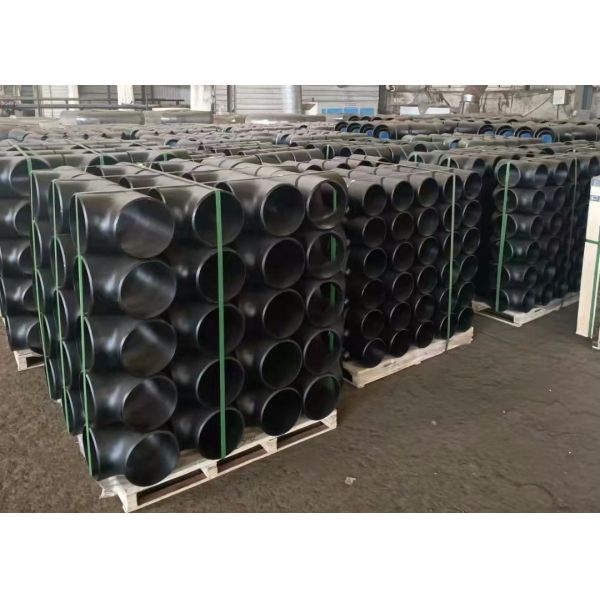 Jis Standard Butt Welded Pipe Fittings Black Painting Q235 Elbows