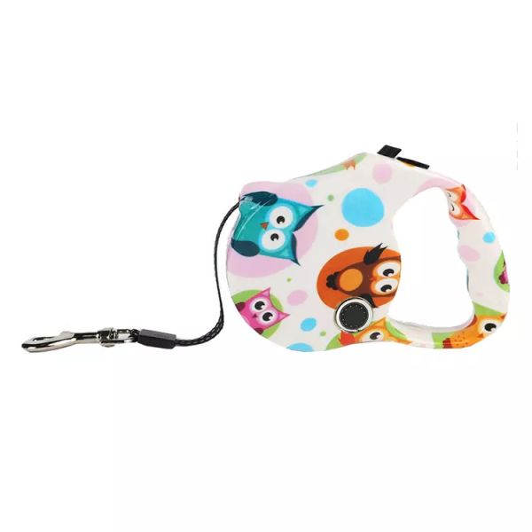 Multifunction Outgoing Retractable Pet Collars Leashes Non Slip Handle