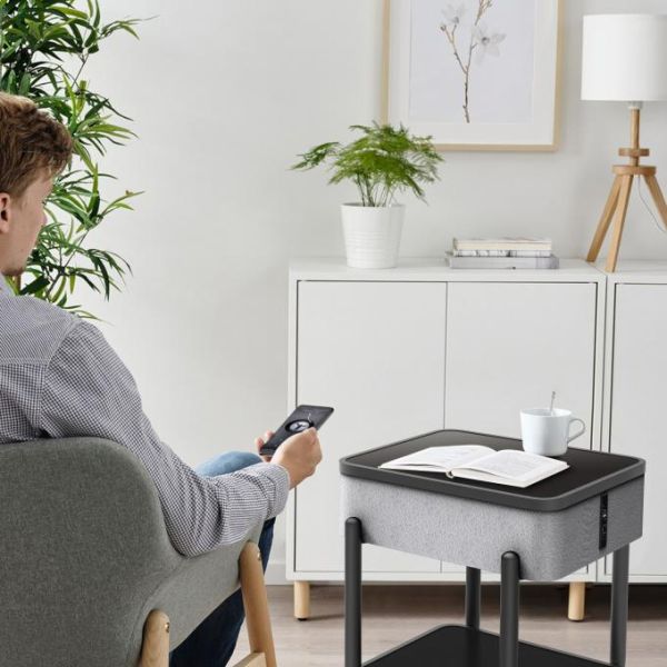 Bluetooth 5.1 Wireless Charging Coffee Smart Table With Surround Sound HIFI Speakers