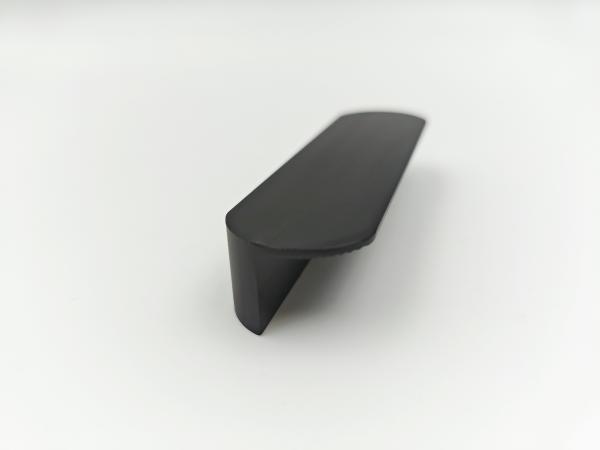 Black Aluminum Drawer Handle ,  Customized Aluminium Profile For Cabinet