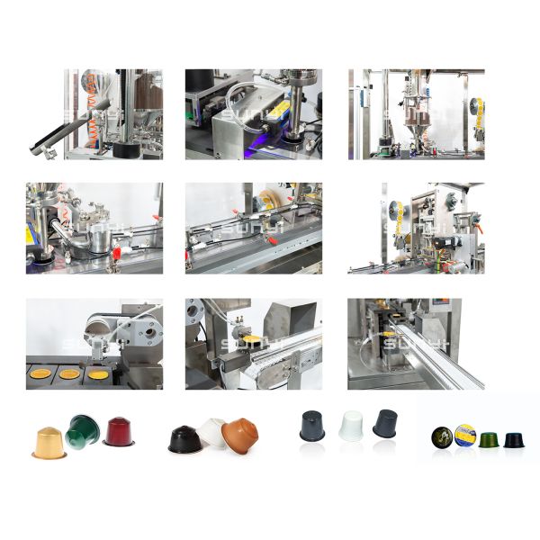 SKP-1 Single Lane Dolce Gusto Filling Sealing Packaging Machine