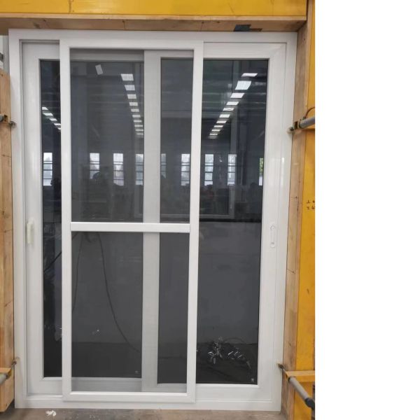 Exterior PVC Sliding Door Powder Coating Residential Sliding Glass Doors